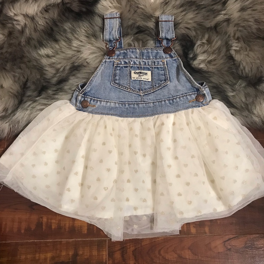 Osh Kosh B’Gosh Dress Overall 12M